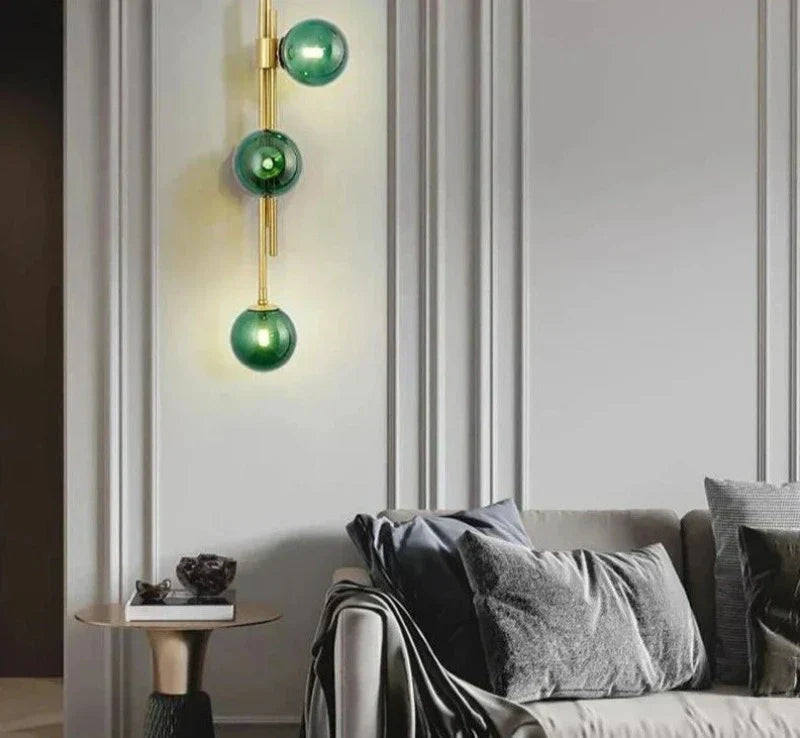 GlassSphere - Moderna Glastaklampor – Elegant LED-Belysning