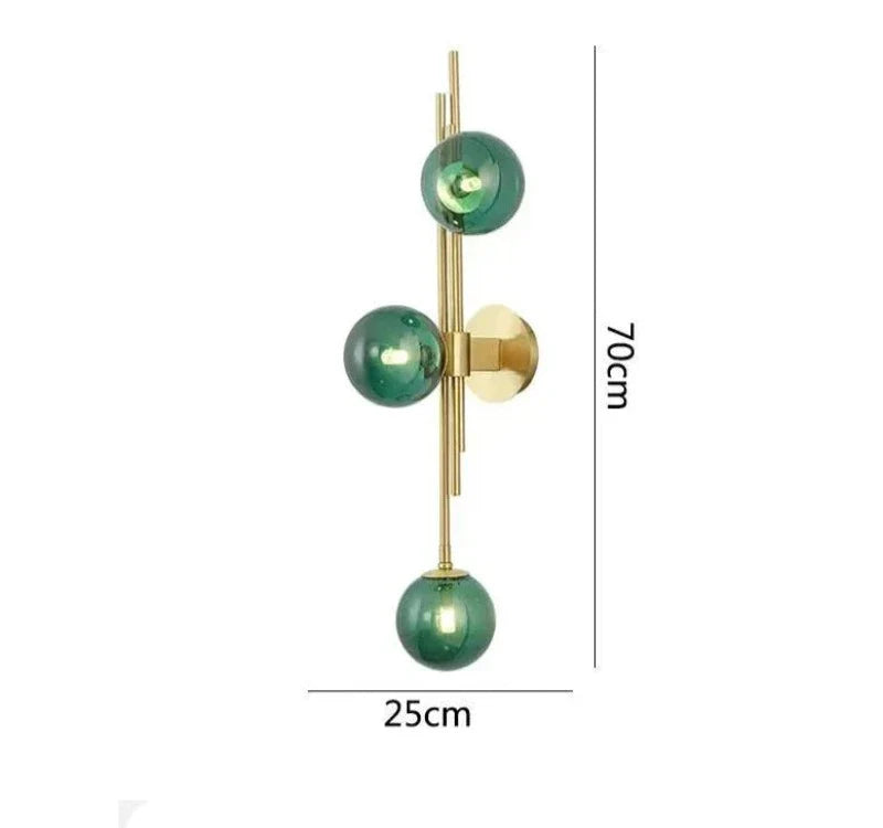 GlassSphere - Moderna Glastaklampor – Elegant LED-Belysning