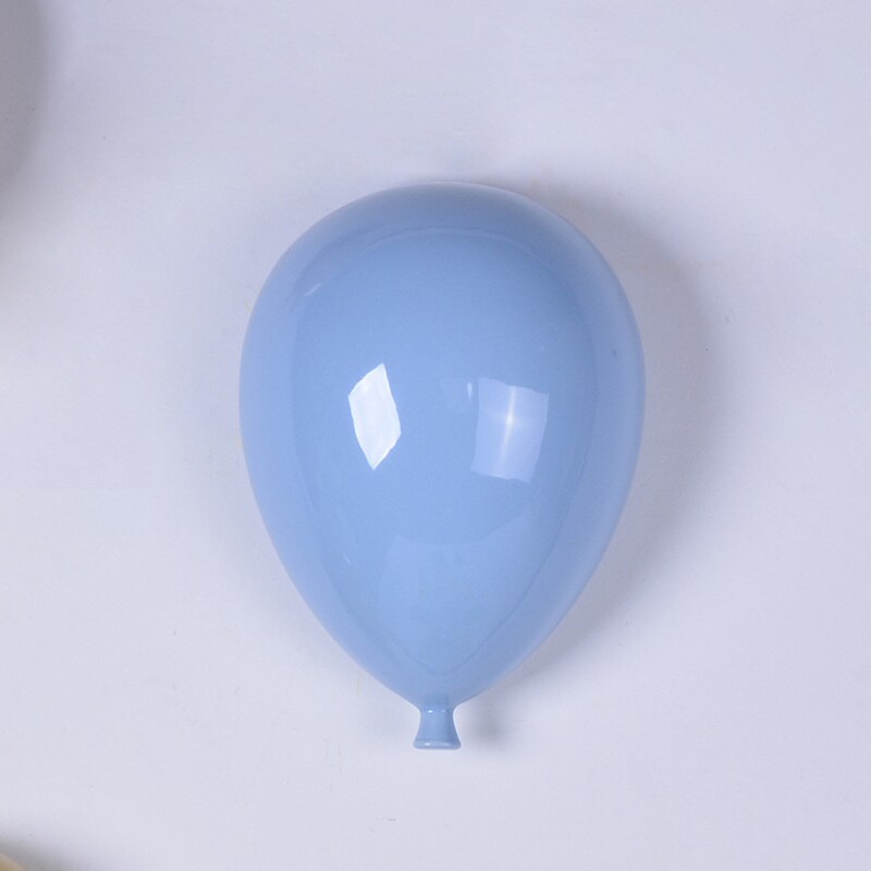 Keramisk Ballong Väggdekoration för Drömsk Hem Elegans