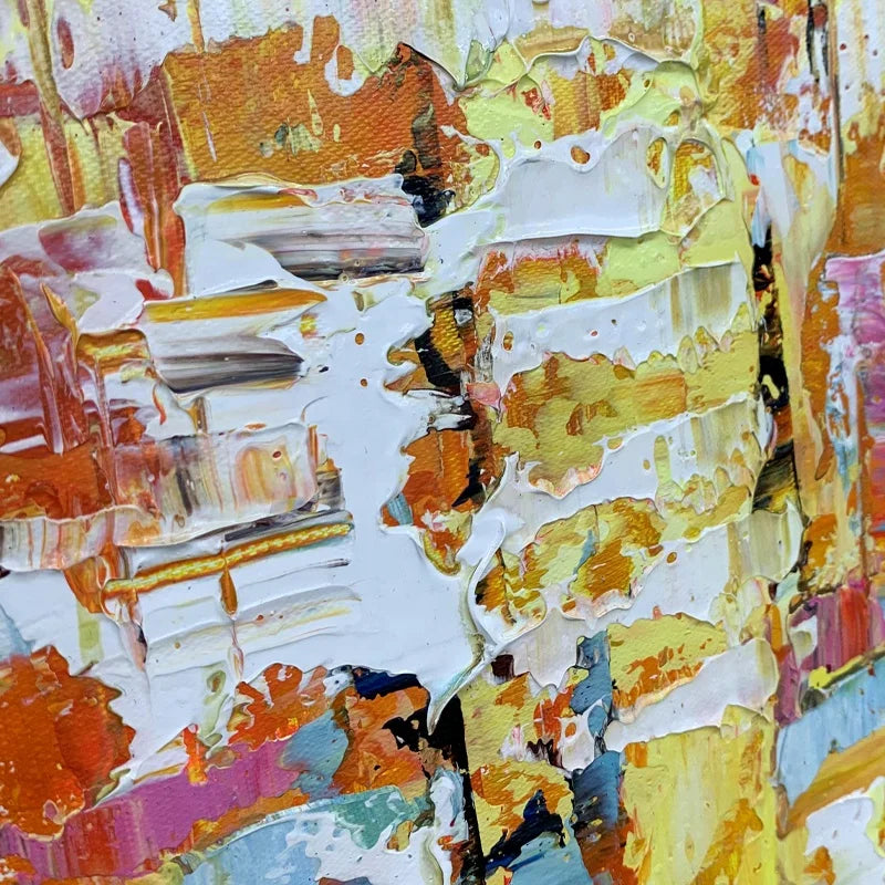 The Moments - Olja Canvas Måleri