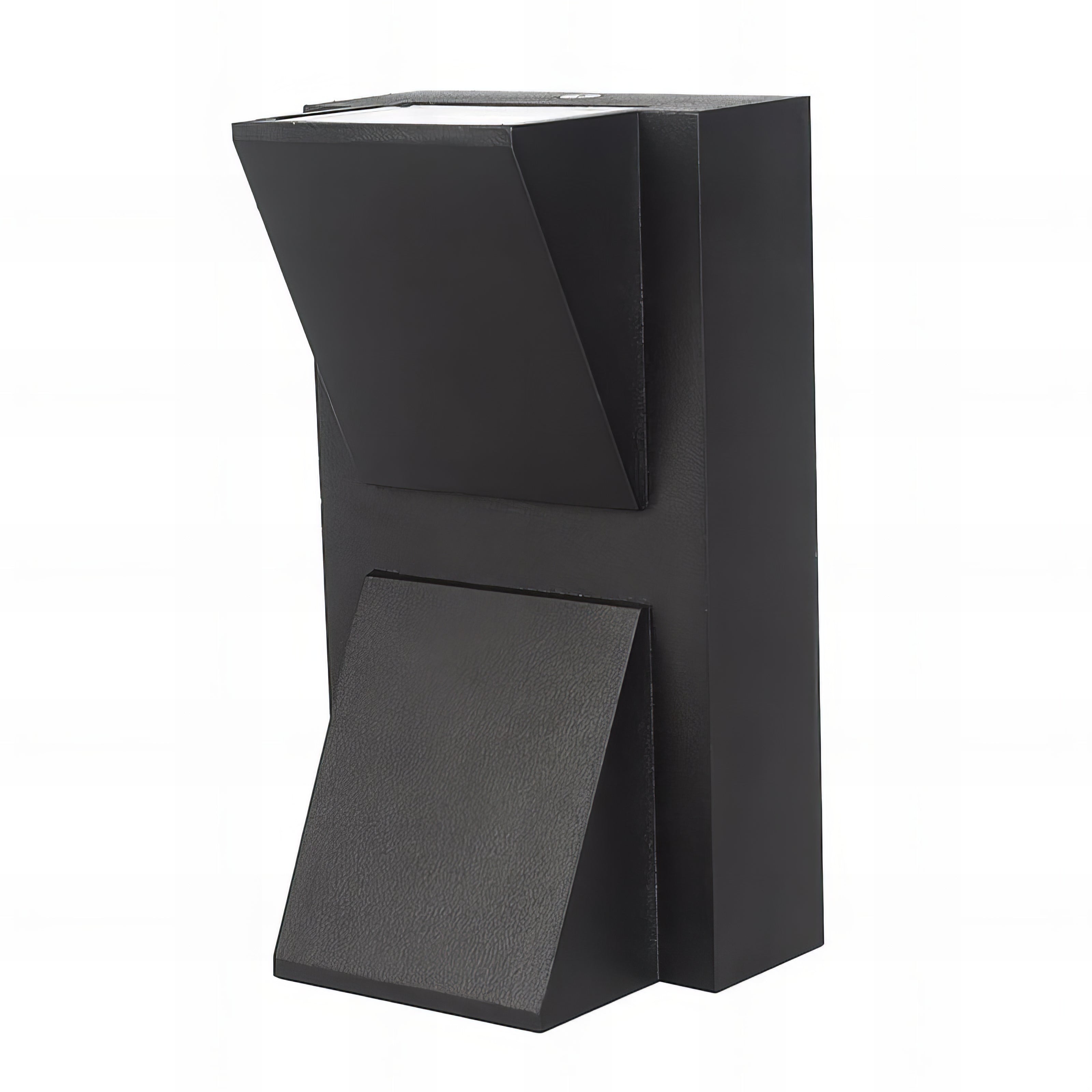 Banks - Dual Head Up/Down Svart LED Vägglampa Utomhus