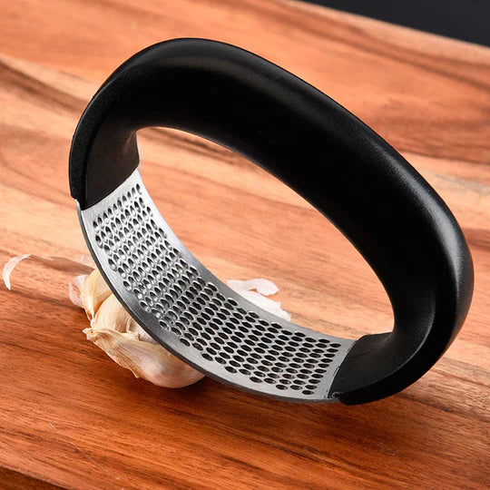 QuickCrush - böjd vitlökspress för matlagning utan trassel | 1+1 gratis