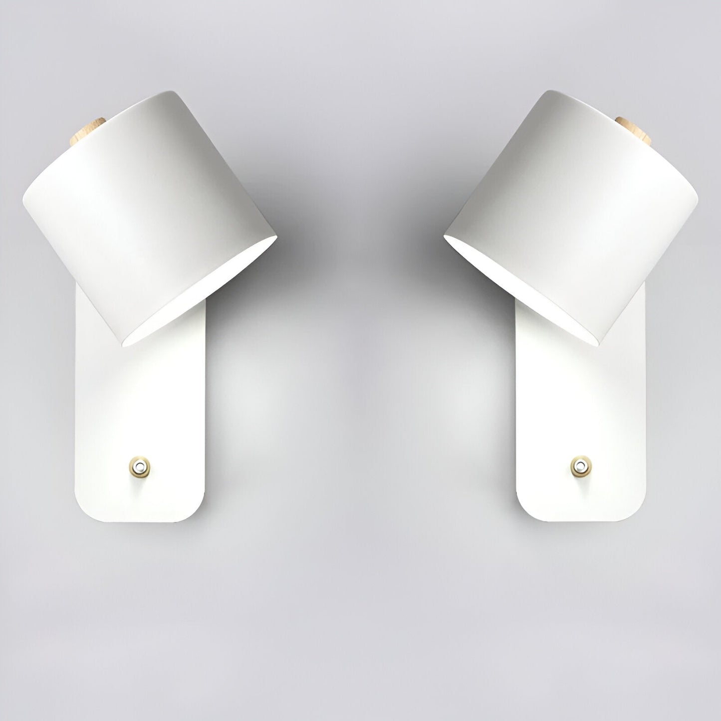 LED-vägglampa med strömbrytare – Stilig inomhusbelysning för vardagsrum och hall