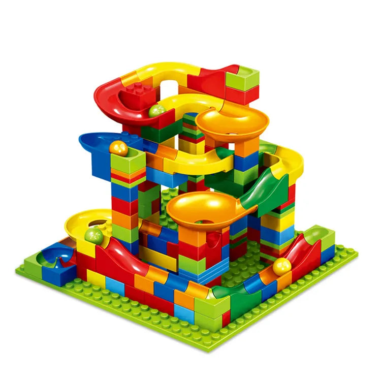 Marmor Race Track Builder – Skapa din egen racingbana med byggblock