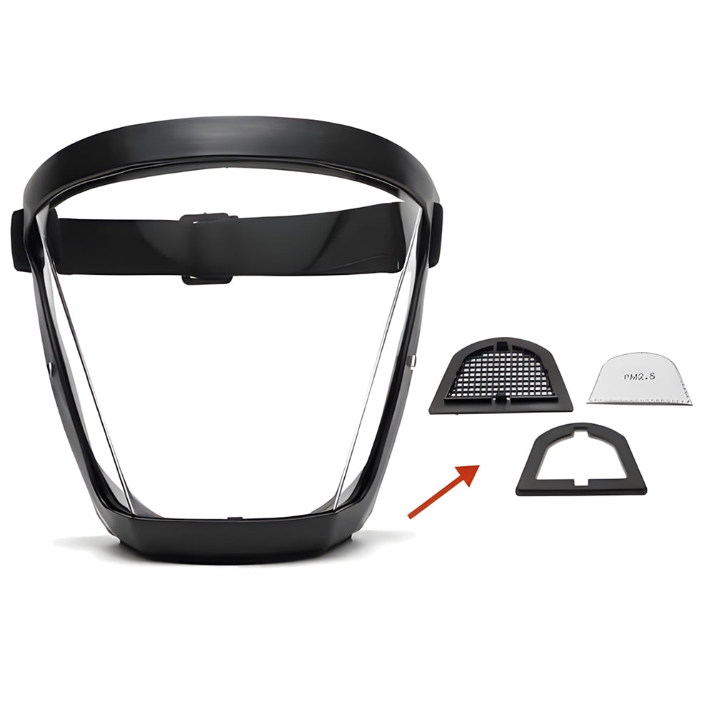 ShieldGuard – Hela ansiktskyddet med klart sikt