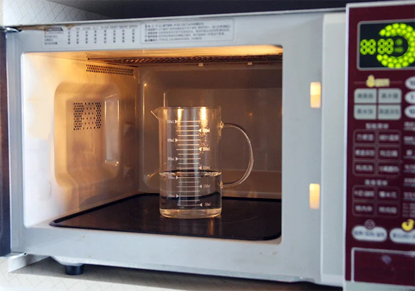 Royallure Värmebeständigt Glas Mätkopp, Hög-Borosilikat 250 ml–1000 ml, Klar & Hållbar