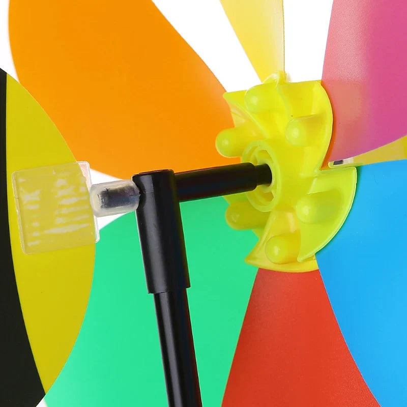 Carvallo 3D Trädgårdsvindspel Bi | Fällbar & Väderbeständig | För Trädgård, Balkong & Camping