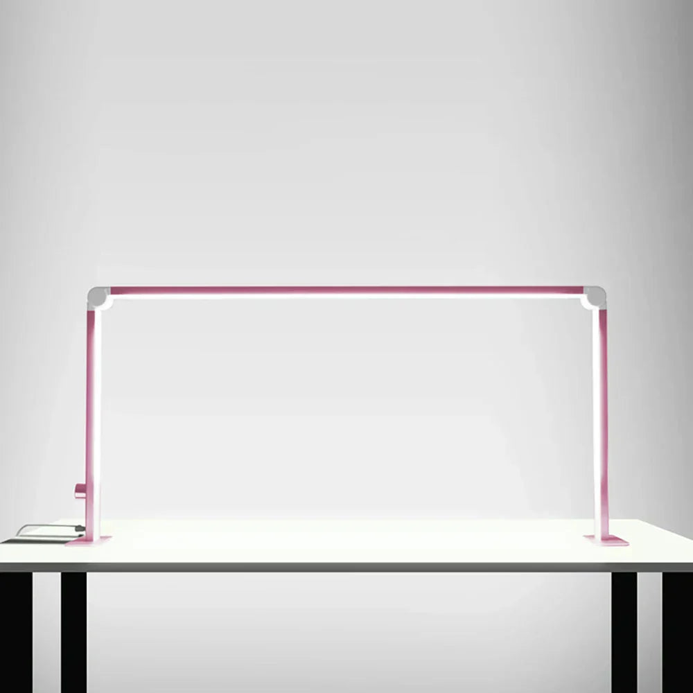 LunaGlow – Halvmåne LED Bordslampa för Kontor och Nagelstudio Belysning