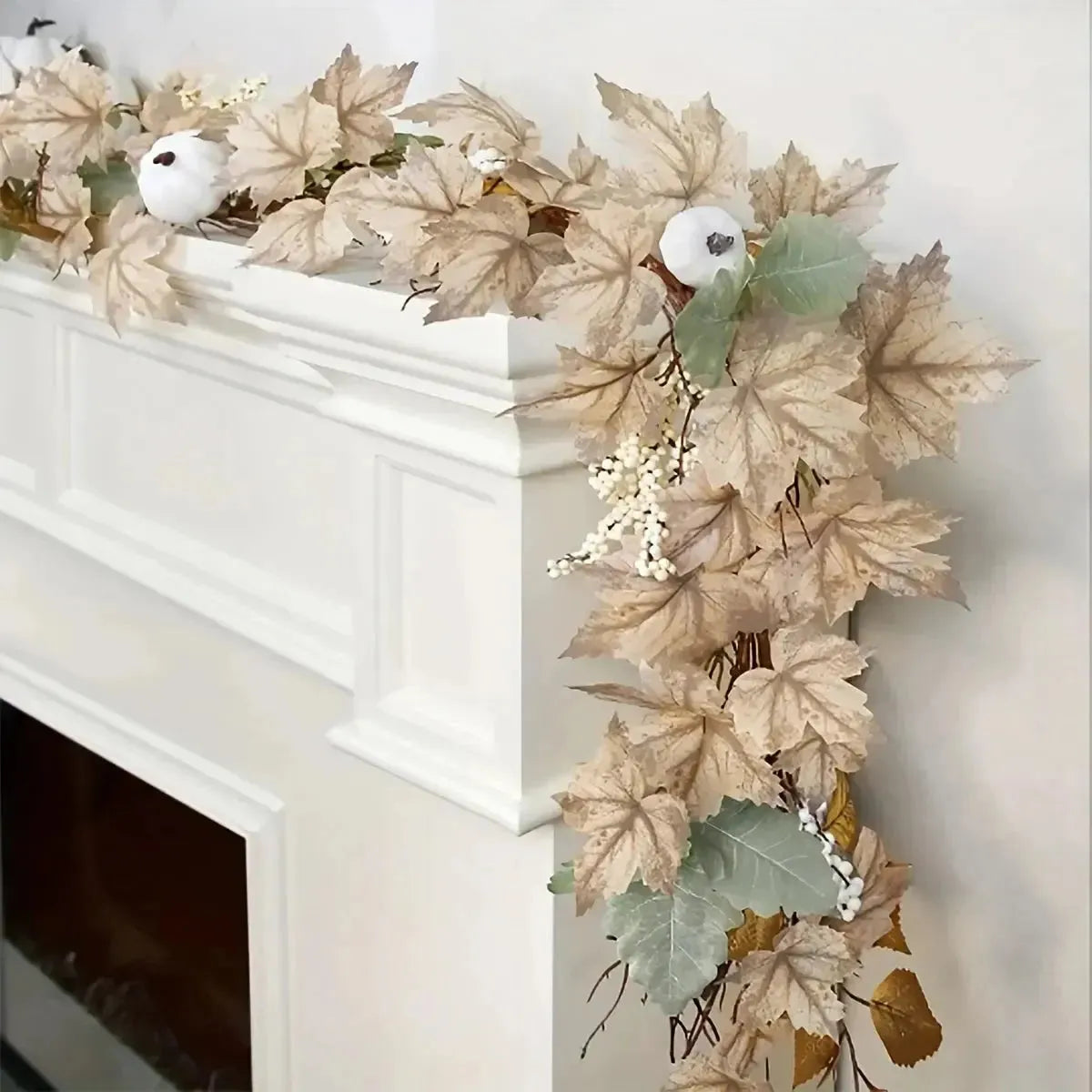 HarvestCharm Dekor - Hängande Höstlig Dörrdekoration för Halloween och Skördefesten