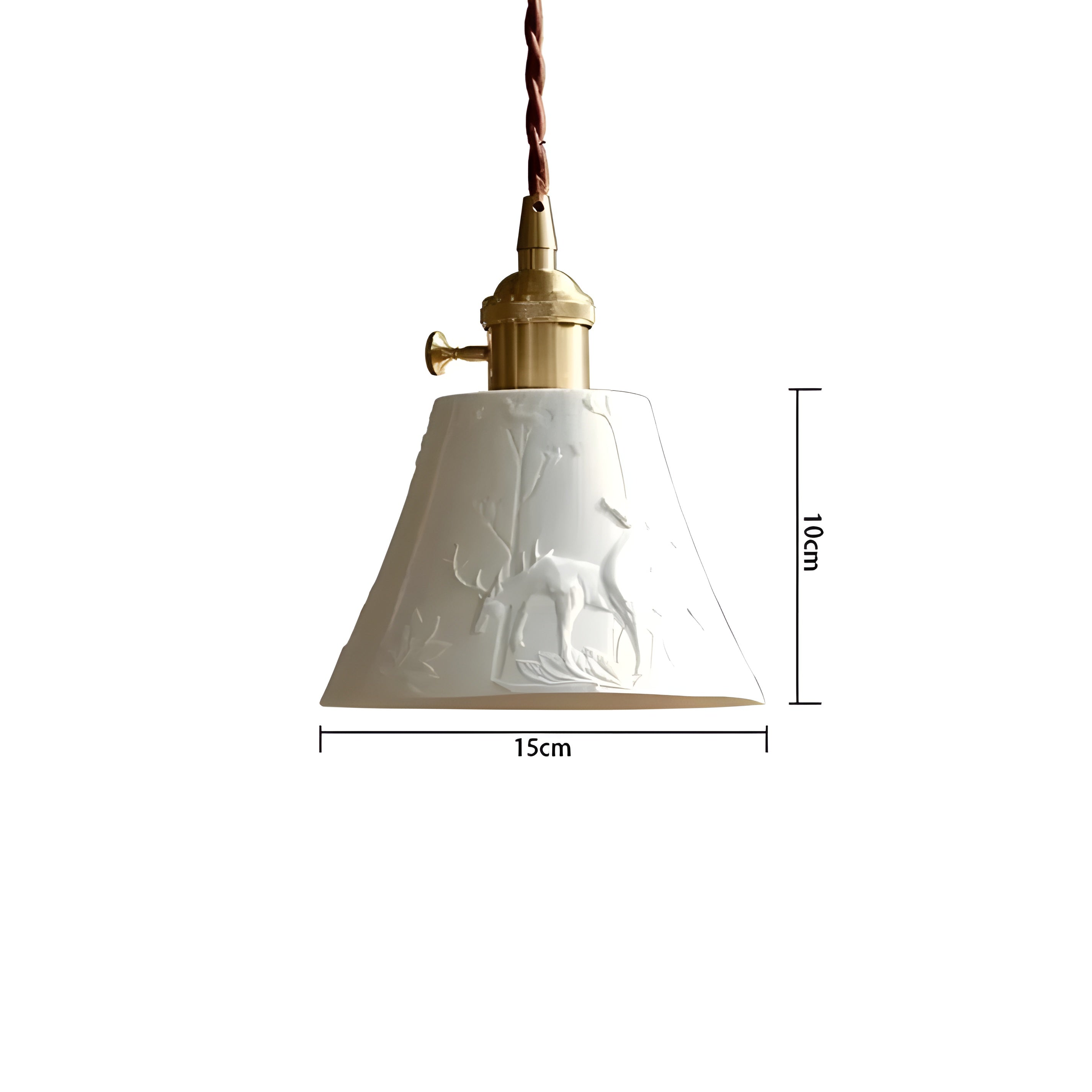 IslandCeramica Light - Modern rustik keramiklampa
