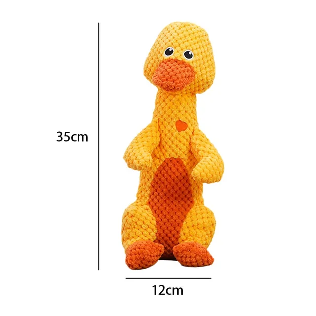Furora Indestructible Plush Hundleksak – Mjuk & Hållbar Tuggleksak för Aggressiva Tuggare
