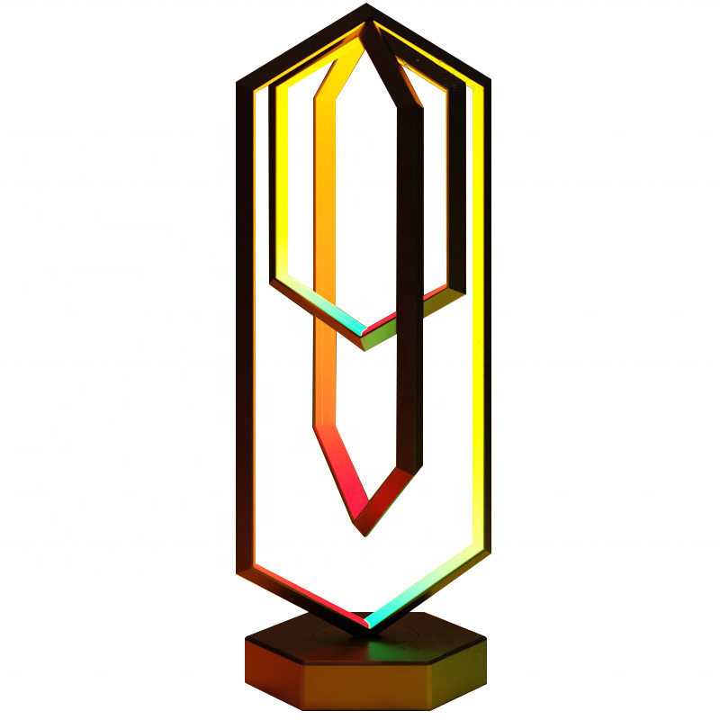 Geometrisk Bordslampa med Smart LED-belysning