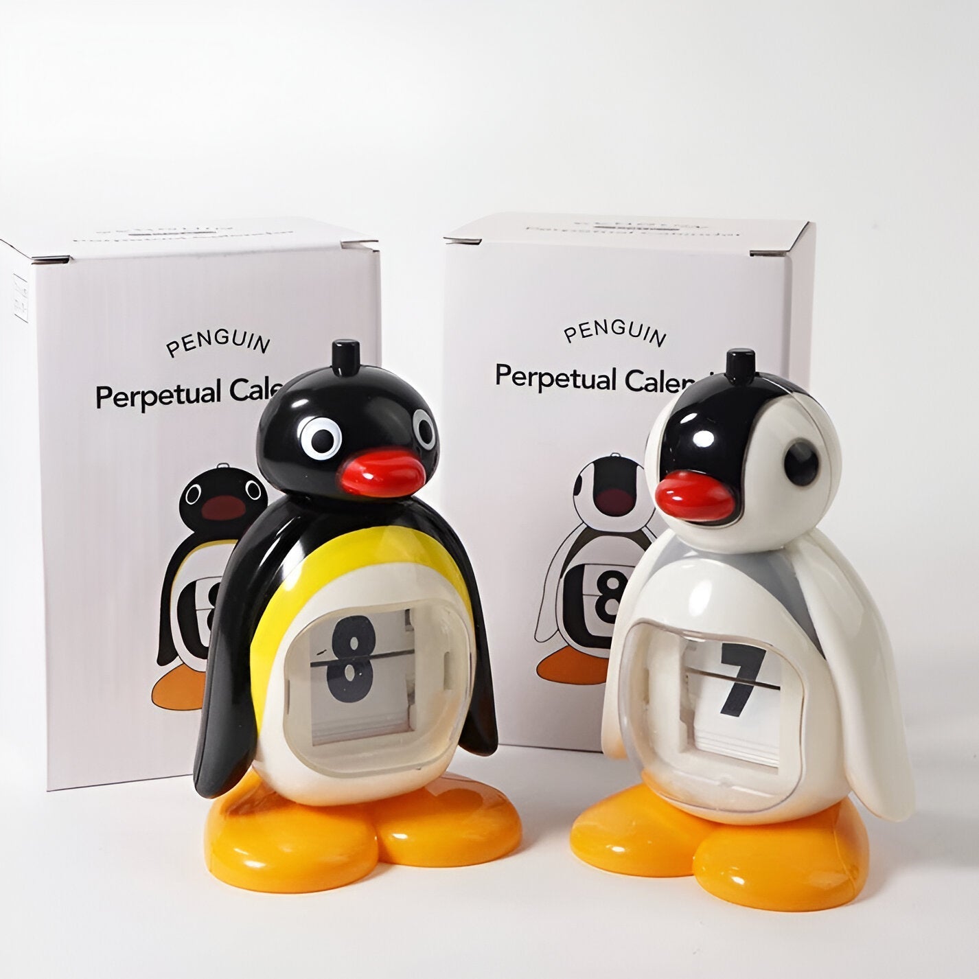 PenguinTidy - Manuellt flip leksak med sött pingvindesign