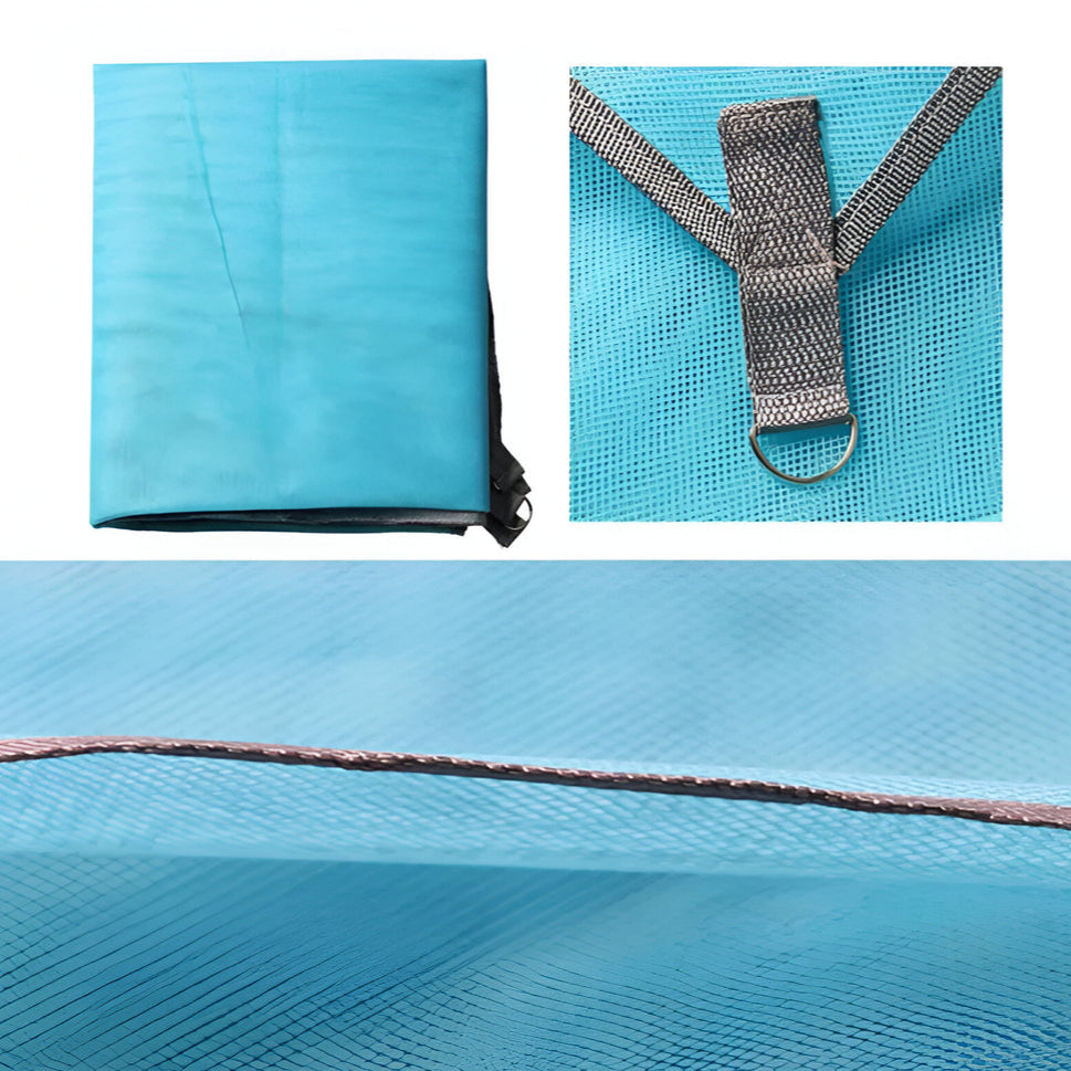 SandAway – Sandfri strandmatta med säker förankring för ren utomhuskomfort