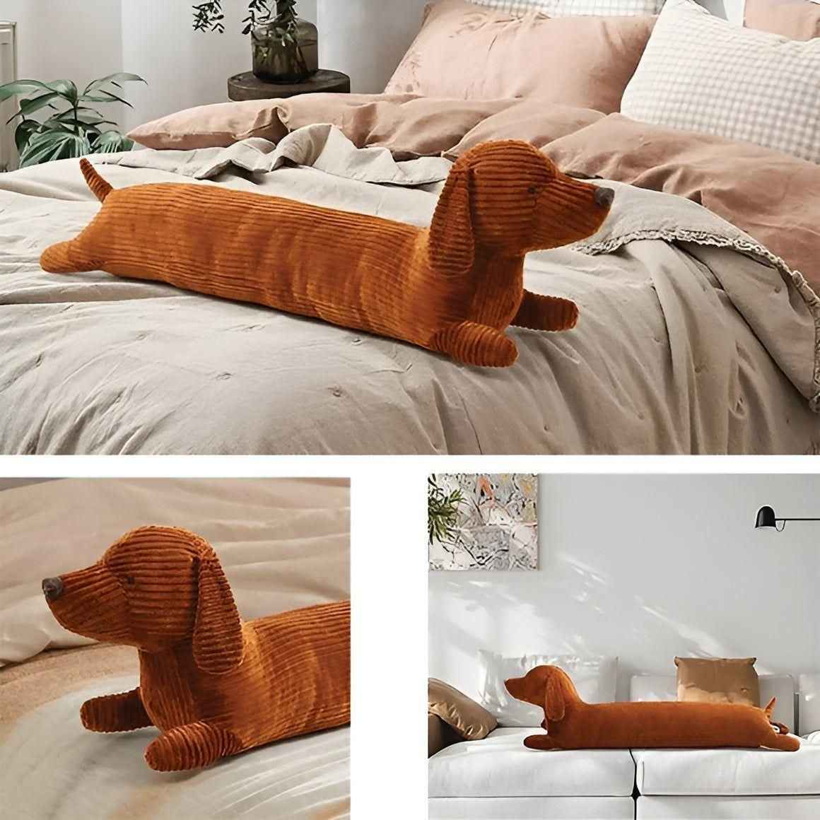 SnuggleHound Kudde - Ergonomisk Tax Plüsch Kudde