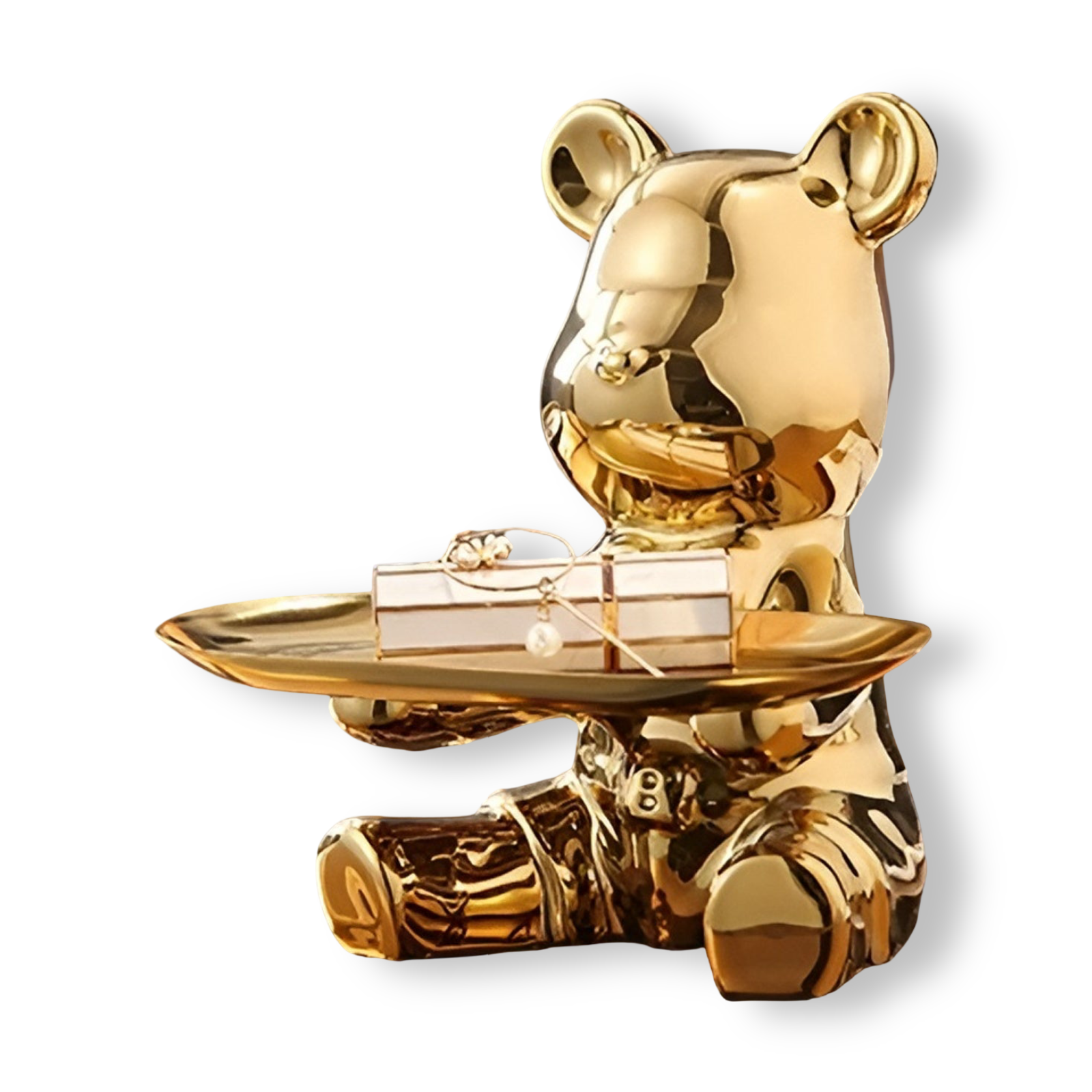 Happy Bear | Modernt keramikfigurställ för stiliga inredningsdetaljer