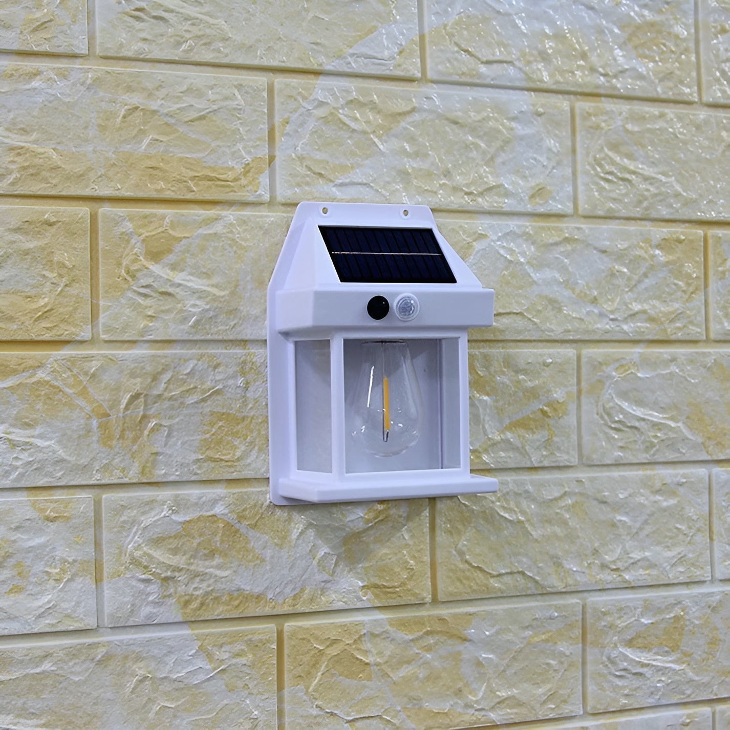LumeXcel - Modern Solarvägglampa med Rörelsesensor