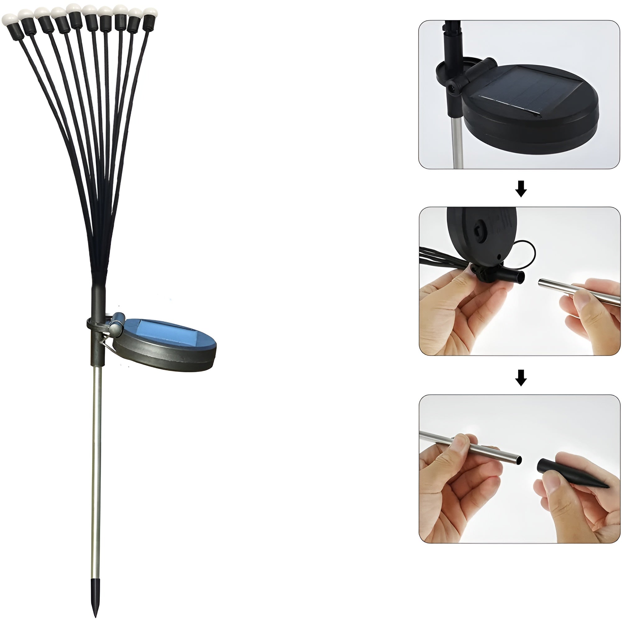 SolarTwinkle - Magisk Utomhusbelysning med Eldflugeffekt