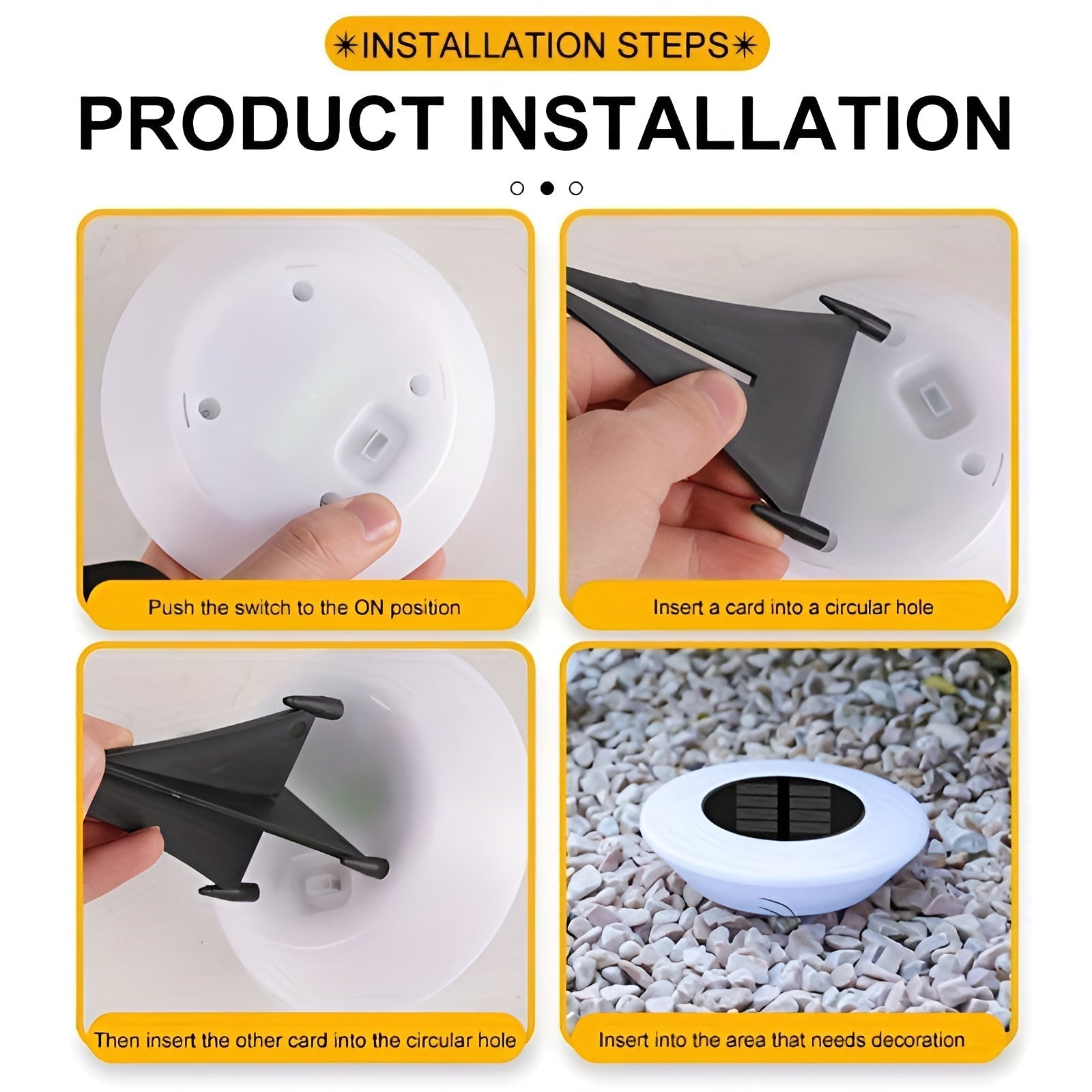 Solaris Trädgårdsbelysning | Lättinstallerad Solbelysning för Utomhus