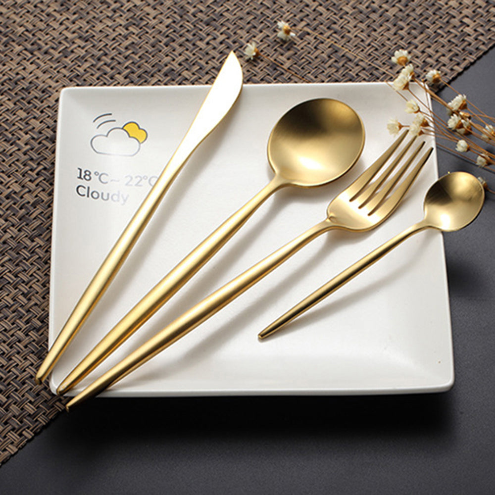 Arya Guld Bestickset – Elegant Enkelhet i Guld
