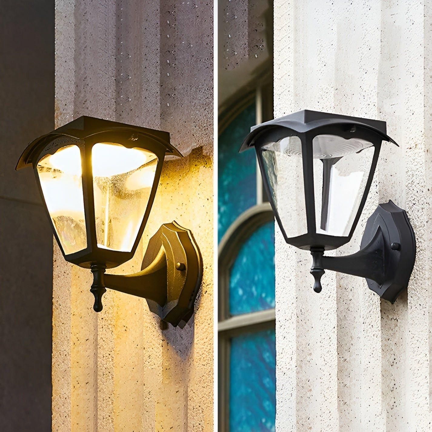 NordicLuxe Lampa - Modern Vattentät Vägglampa för Utomhus