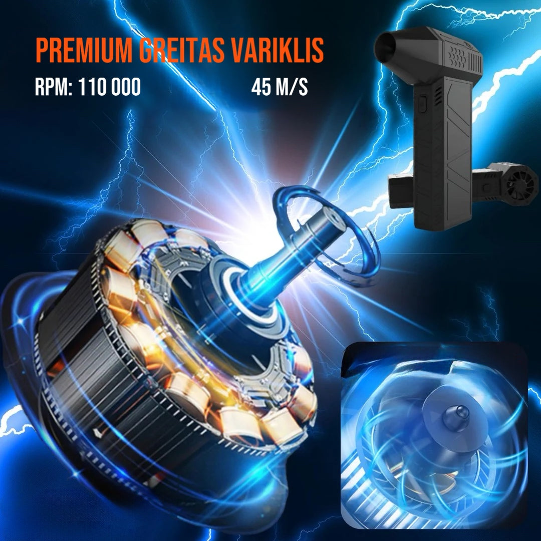 Högkrafts Luftblåsare & Vakuumdammrenare