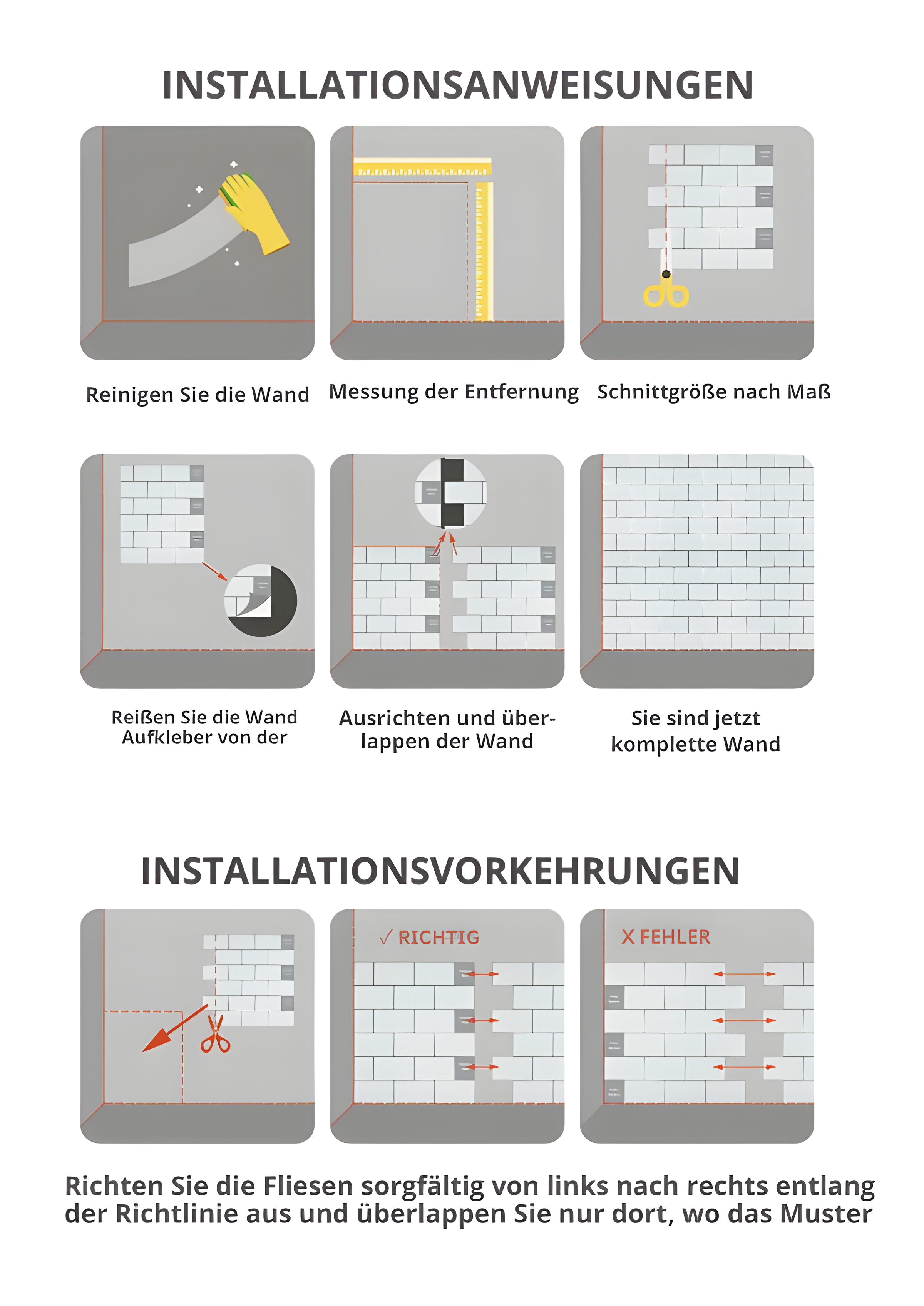 3D Självhäftande Väggplattor – Högkvalitativ, Dekorativ Väggbeklädnad för Enkelt Renoverande