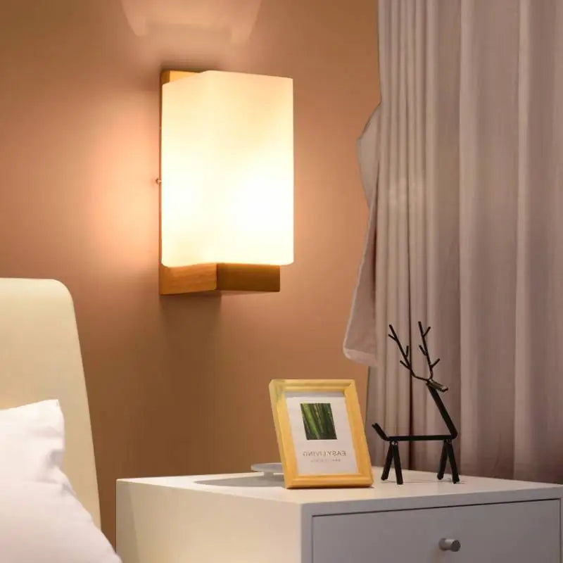 HinokiFlex - Japansk Trä Vägglampa