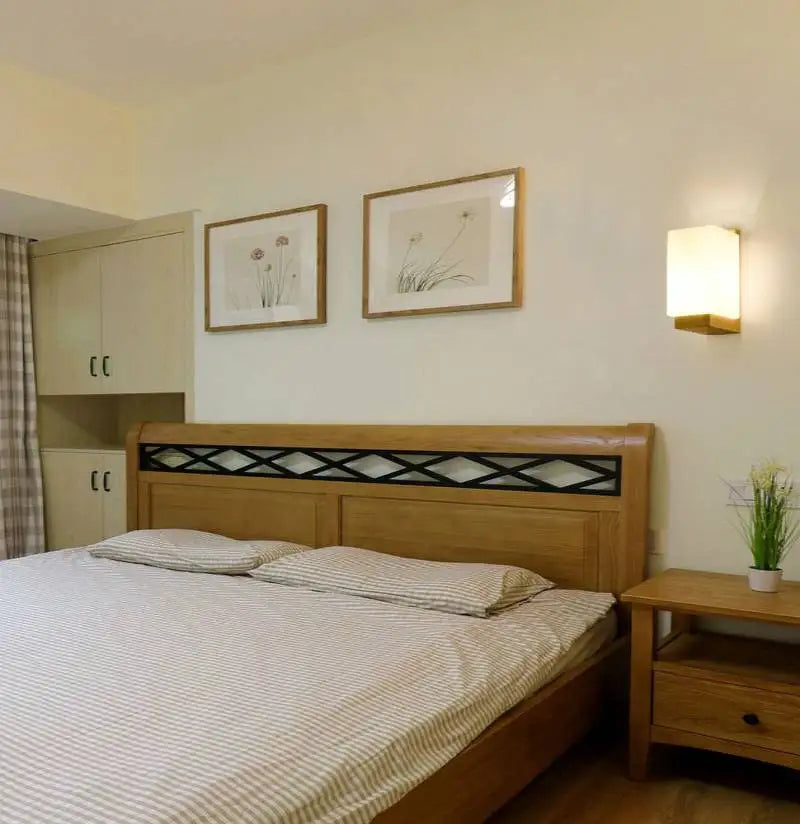 HinokiFlex - Japansk Trä Vägglampa