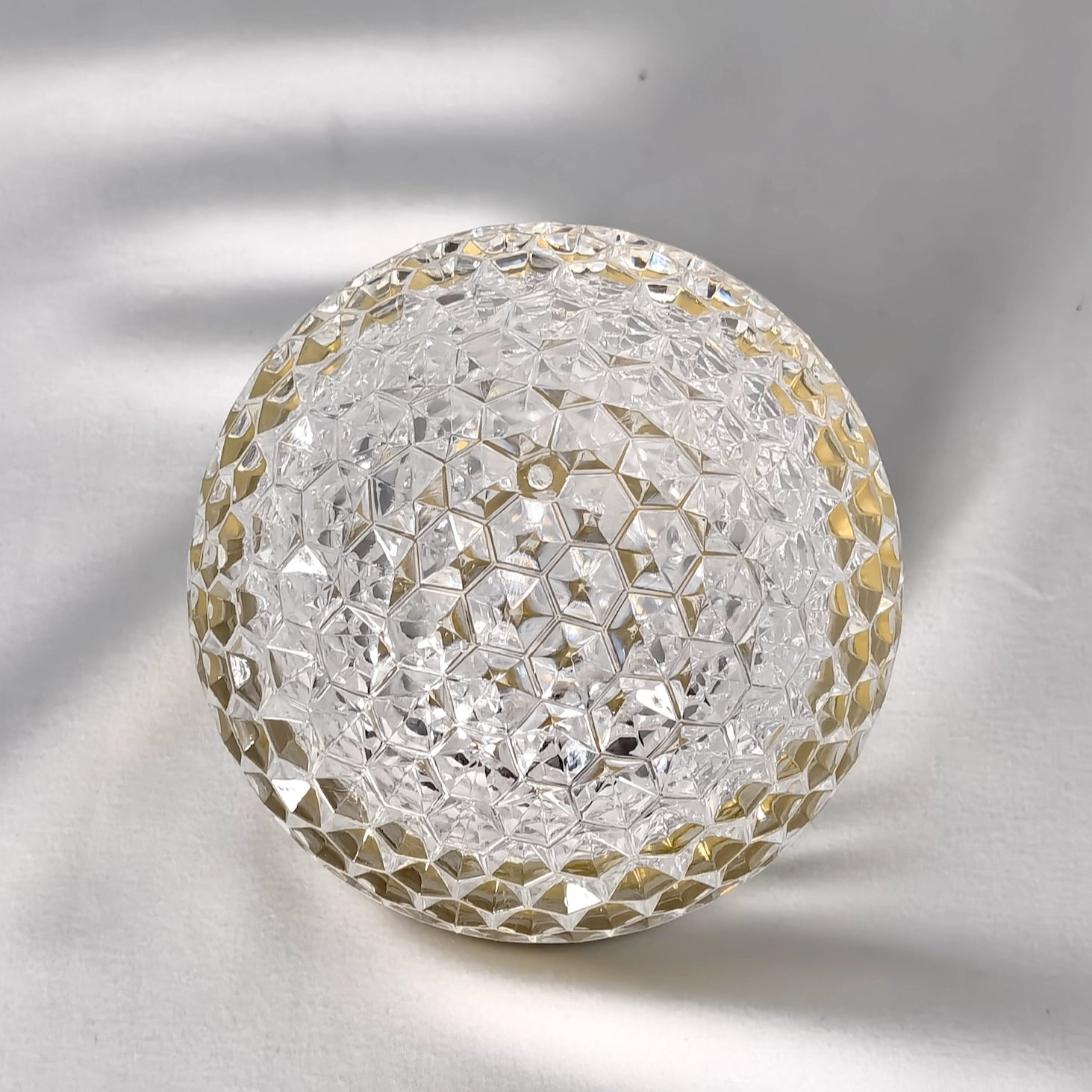 Trådlös uppladdningsbar bordslampa – Dimbar LED, Modern design, Bärbar belysning för sovrum eller vardagsrum