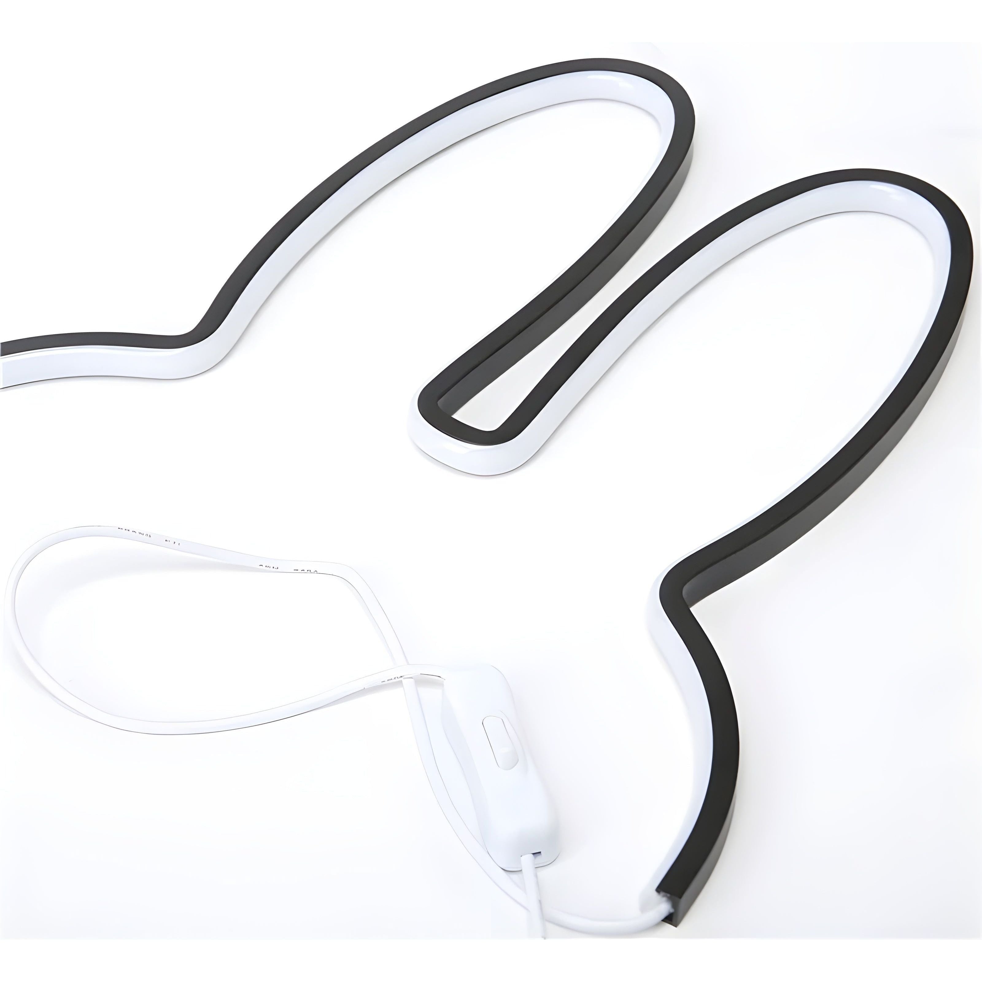 BunnyGlow Light - Återuppladdningsbar kanin barnrum sovrum LED-nattlampa