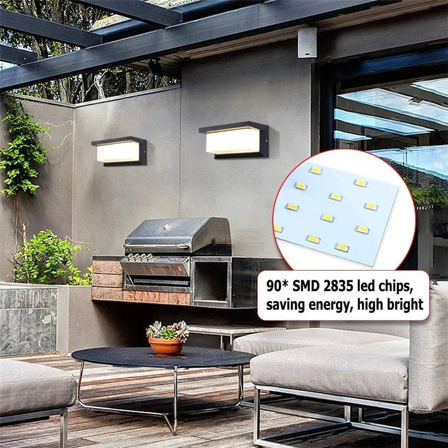 Stilren Utomhusväggbelysning