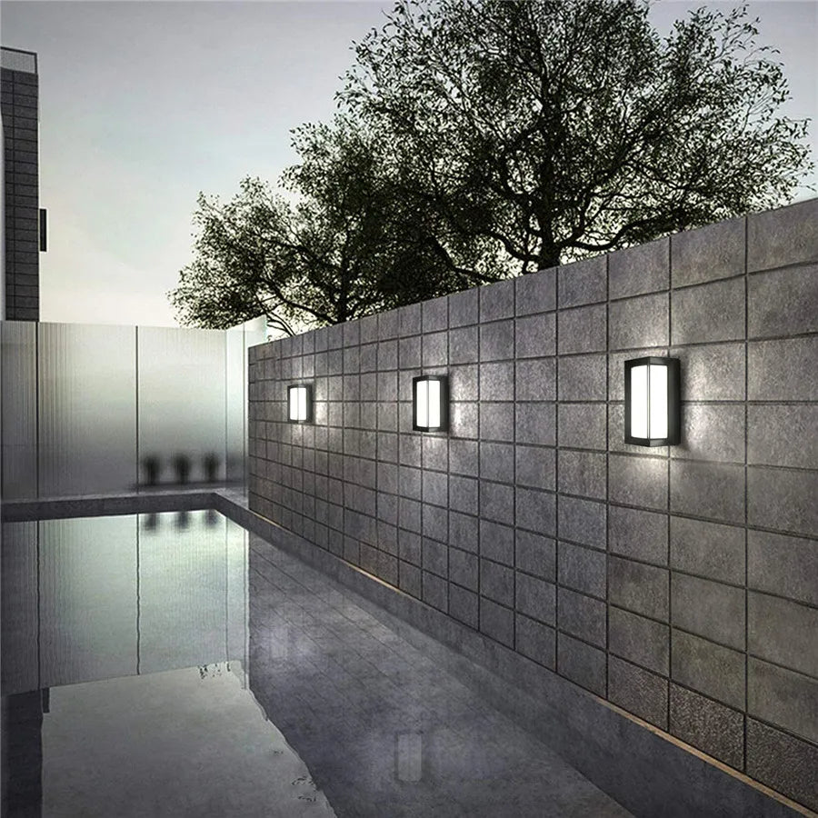 Stilren Utomhusväggbelysning