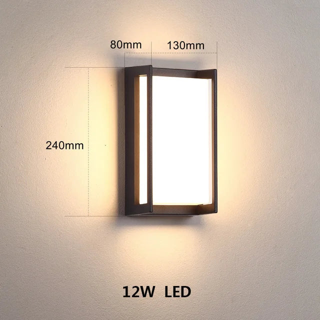 LuminAura - Modern LED Utomhusbelysning