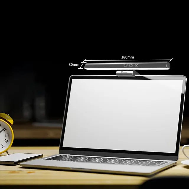 ScreenGlow - LED Monitorlampa med Ögonskydd, Blänkfri Skärmljus