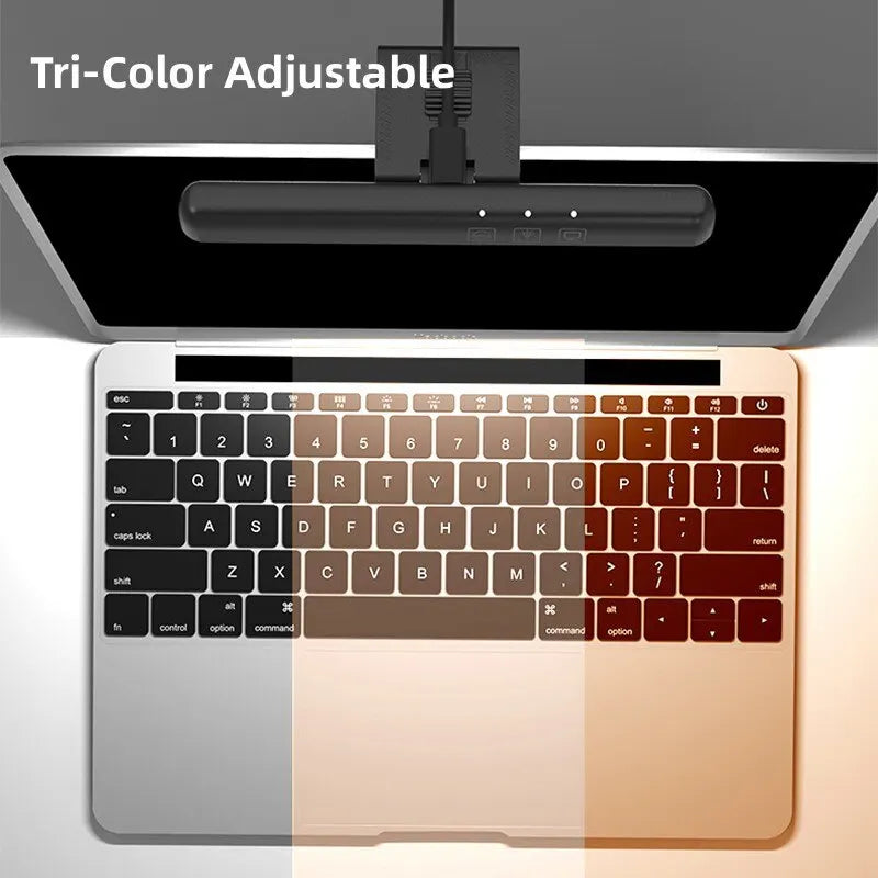 ScreenGlow - LED Monitorlampa med Ögonskydd, Blänkfri Skärmljus