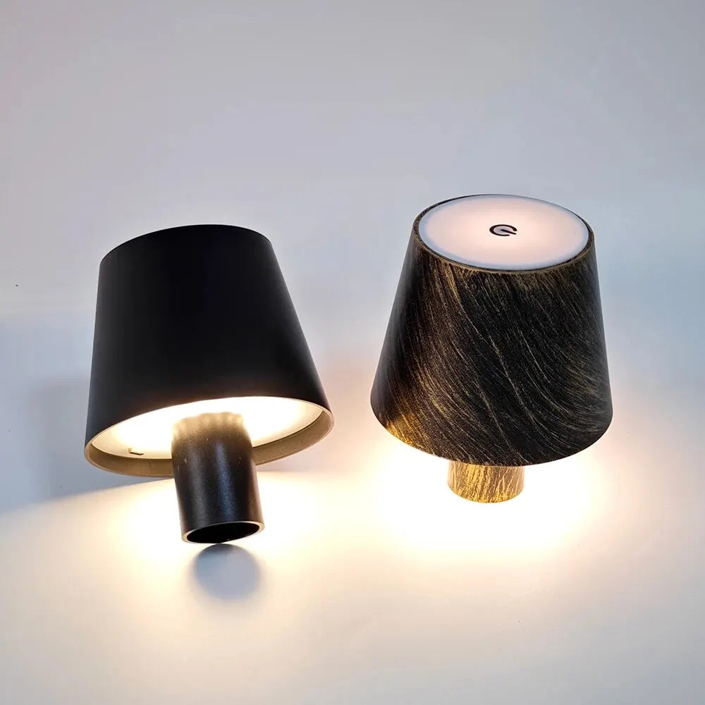 BottleGlow - LED Bordslampa för Vinfärger, Dimbar & Trådlös