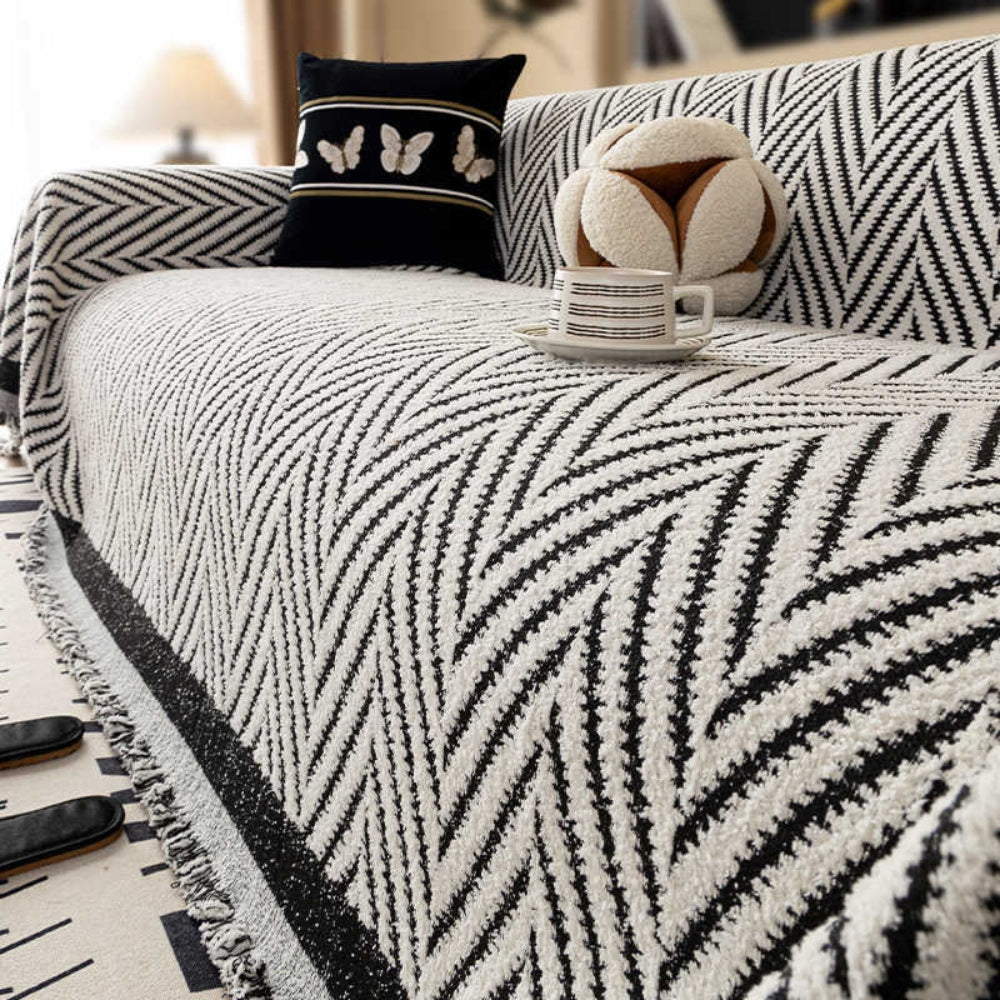 Marella Soft Chevron Sofföverdrag