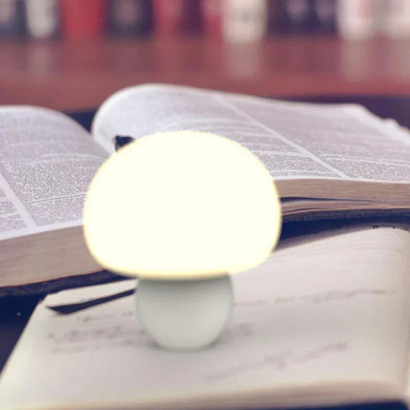 GlowShroom - Magnetisk LED Svamp Bordslampa med Touch Kontroll