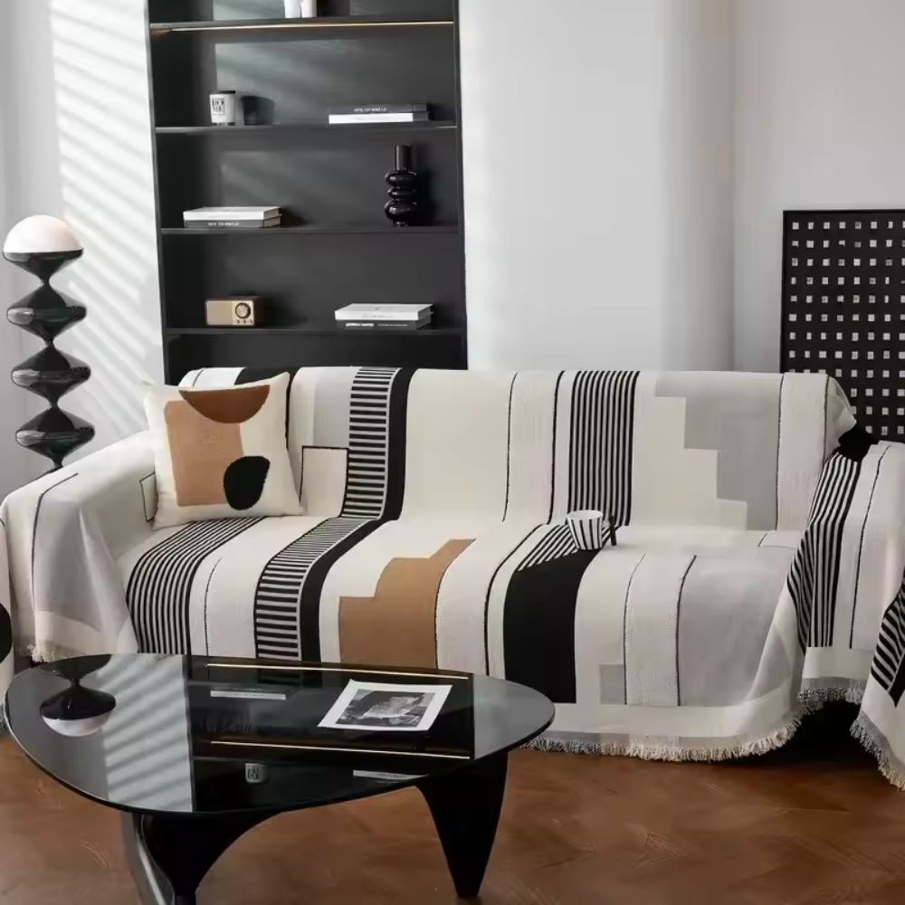 Metro Form Chenille Sofföverdrag