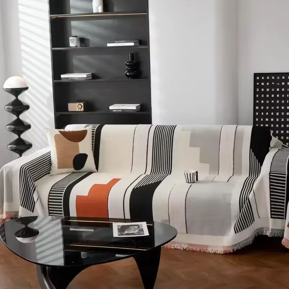 Metro Form Chenille Sofföverdrag