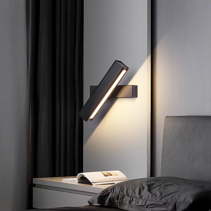 Justerbar akryl vardagsrums LED-vägglampa