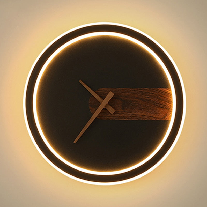 Nielsen Modern LED Inomhus Vägglampa Svart