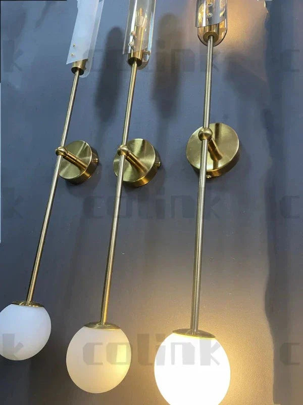 NordicGlow - LED Vägglampa av Glas – Stilfull Väggbelysning