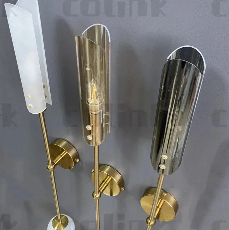 NordicGlow - LED Vägglampa av Glas – Stilfull Väggbelysning