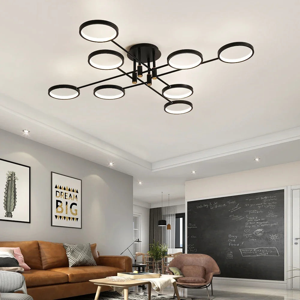LumenElegance - Modern LED-Kronljus