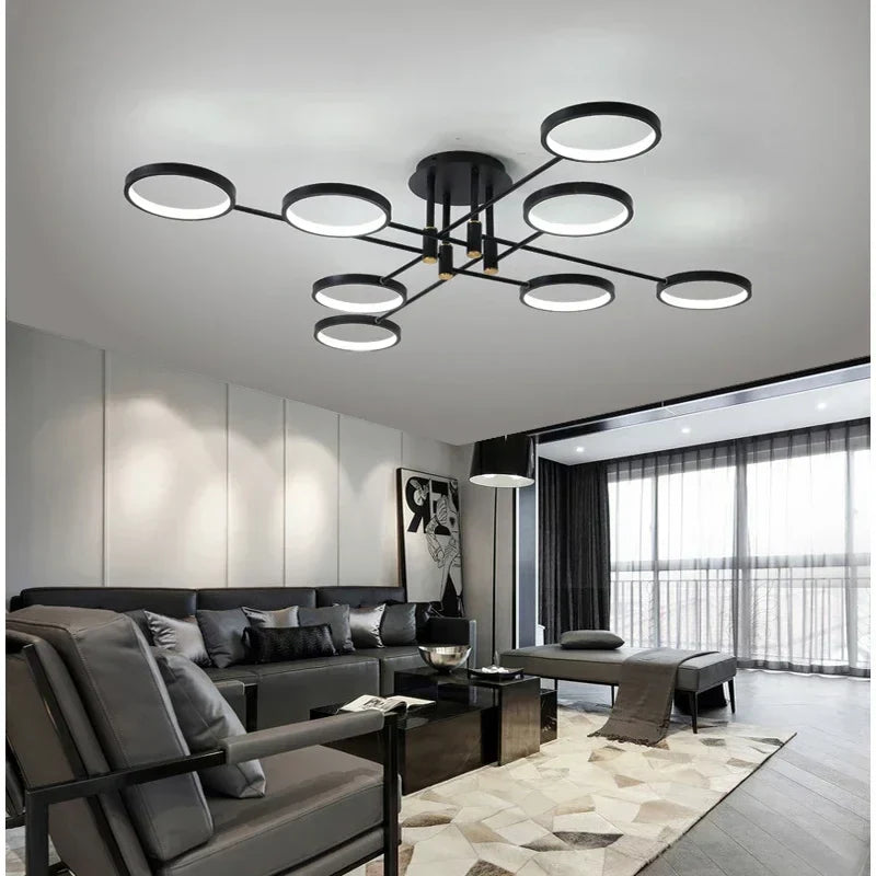 LumenElegance - Modern LED-Kronljus