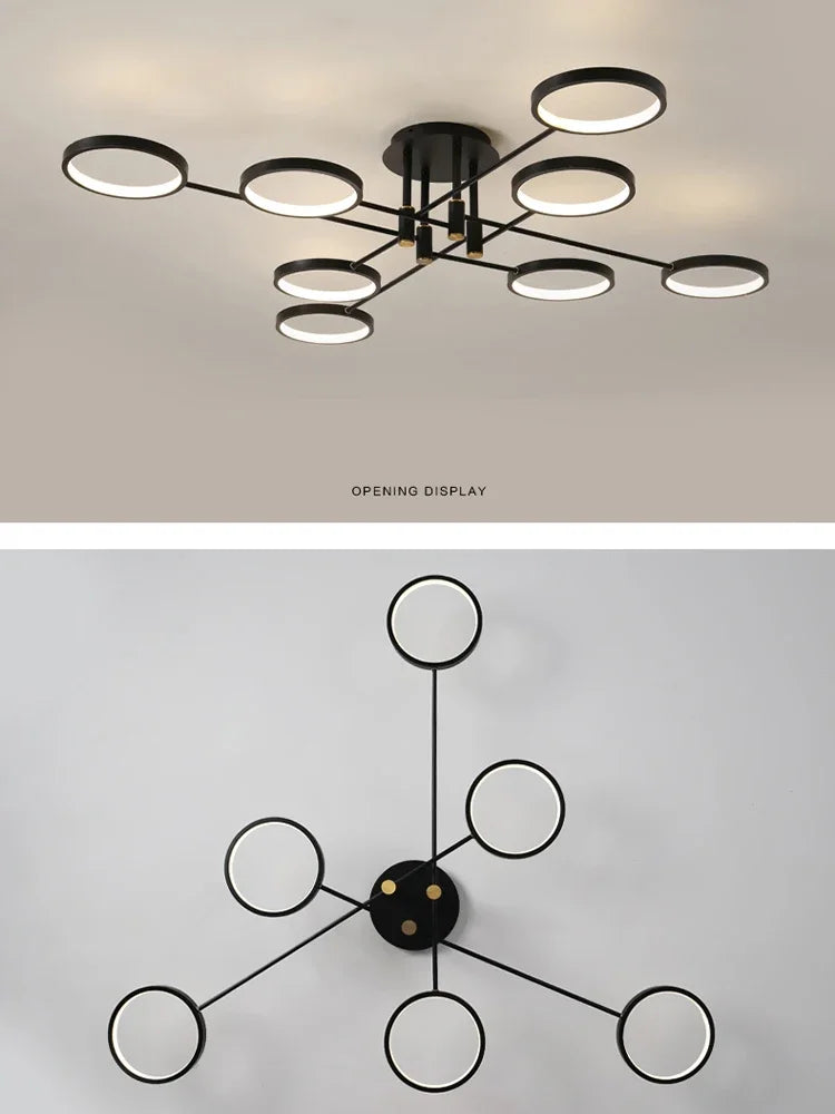LumenElegance - Modern LED-Kronljus