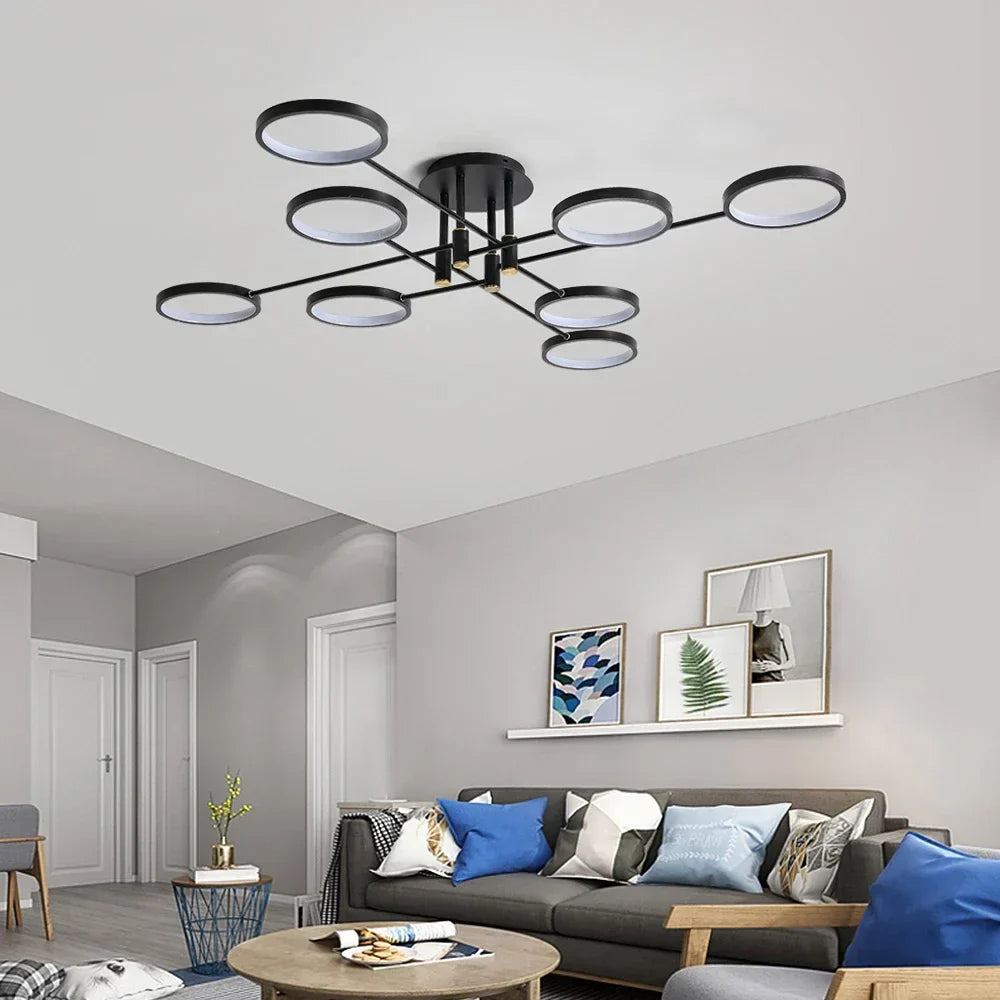 LumenElegance - Modern LED-Kronljus