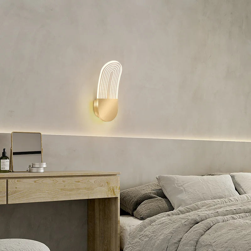 ModernGlow - LED Vägglampa i Minimalistisk Design – Elegant Belysning